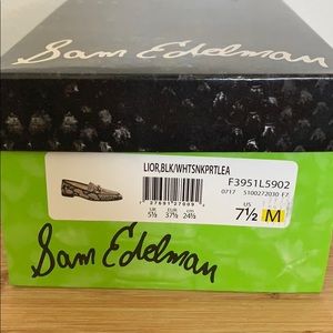 Sam Edelman Lior Loafer Snake Print